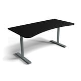 Arozzi Arena Gaming Desk - Frozen Grey Donkergrijs/zwart
