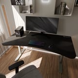 Arozzi Arena Gaming Desk - Frozen Grey Donkergrijs/zwart