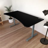Arozzi Arena Gaming Desk - Frozen Grey Donkergrijs/zwart