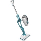 BLACK+DECKER FSMH1321 1600W Steam-mop met 6 accessoires stoomreiniger Wit/blauwgrijs