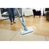 BLACK+DECKER FSMH1321 1600W Steam-mop met 6 accessoires stoomreiniger Wit/blauwgrijs