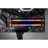 Corsair 32 GB DDR4-3200 Kit werkgeheugen Zwart, CMW32GX4M2E3200C16, Vengeance RGB PRO, XMP