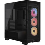 Corsair 3500X RS-R ARGB + RM850e + RS120 + 32 GB Bundel midi tower behuizing Zwart | 2x USB-A | 1x USB-C | RGB | Tempered Glass