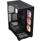Corsair 3500X RS-R ARGB + RM850e + RS120 + 32 GB Bundel midi tower behuizing Zwart | 2x USB-A | 1x USB-C | RGB | Tempered Glass