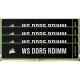 Corsair 64 GB DDR5-6000 ECC (4x 16 GB) Quad-Kit servergeheugen Zwart, CMA64GX5M4B6000Z40, WS, XMP 3.0