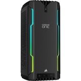 Corsair ONE i300 gaming pc Zwart, 2 TB SSD, RTX 3080 Ti, 2.5G, Wi-Fi 6E, Windows 11 Pro