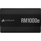 Corsair RM1000e, 1000W voeding Zwart, 6x PCIe, Kabel-management