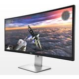 Dell UltraSharp U3415W Refurbished 34" Curved UltraWide monitor Zwart/zilver, 1x HDMI, 1x mini-DisplayPort, USB-A, USB-C