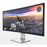 Dell  34" Curved UltraWide monitor Zwart/zilver