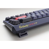 Ducky One 3 Cosmic Blue SF RGB mechanisch toetsenbord Donkerblauw, US lay-out (QWERTY), Cherry MX Speed Silver, 65%, RGB leds, Double-shot PBT, Hot-swappable, QUACK Mechanics