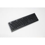Ducky Zero 6108 Classic Black RGB mechanisch gaming toetsenbord Zwart, US lay-out (QWERTY), Cherry MX2A Speed Silver, 100%, RGB leds, Double-shot PBT, hot swap, 2.4GHz | Bluetooth | USB-C