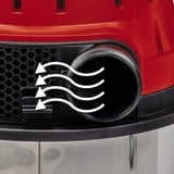 EINHELL Einh Nass-Trockensauger TE-VC 2340 SACL nat- en droogzuiger Bourgondisch rood/roestvrij staal