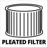 EINHELL TE-VC 2340 SACL nat- en droogzuiger Bourgondisch rood/roestvrij staal