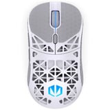 ENDORFY LIV Plus Wireless Onyx White gaming muis Wit, 26.000 DPI, ARGB, USB-C / 2.4 GHz / Bluetooth
