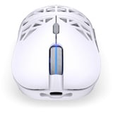 ENDORFY LIV Plus Wireless Onyx White gaming muis Wit, 26.000 DPI, ARGB, USB-C / 2.4 GHz / Bluetooth