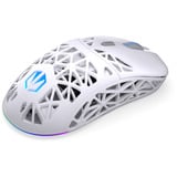 ENDORFY LIV Plus Wireless Onyx White gaming muis Wit, 26.000 DPI, ARGB, USB-C / 2.4 GHz / Bluetooth