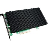 HighPoint HighP SSD6204A 4x M.2 PCIe Gen3 x8 NVMe interface kaart