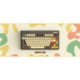 Iqunix OG80 Happy Ape Wireless Mechanical Keyboard Zwart, US lay-out (QWERTY), TTC Holy Panda, 80% (TKL)	, RGB leds, Hot-swappable, PBT, 2.4GHz | Bluetooth 5.1 | USB-C