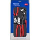 KNIPEX Kracht-set 00 20 10 tangenset Zwart, 3-Delig