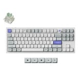 Keychron Q3 HE 8K Magnetic Switch Keyboard Wit, US lay-out (QWERTY), Keychron Ultra-Fast Lime, 80% (TKL)	, 80% (TKL), RGB, Hot swap, 8K