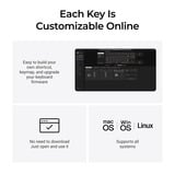 Keychron Q3 HE 8K Magnetic Switch Keyboard Wit, US lay-out (QWERTY), Keychron Ultra-Fast Lime, 80% (TKL)	, 80% (TKL), RGB, Hot swap, 8K