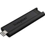 Kingston DataTraveler Max 256 GB usb-stick Zwart, DTMAX/256GB, USB-C 3.2 Gen 2 (10 Gbit/s)