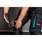 Kneetek ErgoPad kniebescherming Rood/zwart