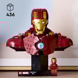 LEGO Marvel - Iron Man MK4 buste Constructiespeelgoed 76327
