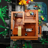 Lumibricks Retro House - Bamboo House Constructiespeelgoed L9075