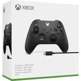 Microsoft Xbox Wireless Controller Zwart, Pc, Xbox One, Xbox Series X, Xbox Series S