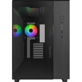 Montech KING 65 PRO midi tower behuizing Zwart | 2x USB-A | 1x USB-C | Window