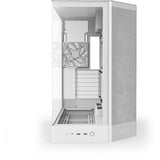 NZXT H9 Flow midi tower behuizing Wit (mat) | 2x USB-A | 1x USB-C | Tempered Glass