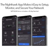Netgear Nighthawk RAXE500 Tri-Band WiFi Router Zwart