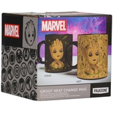 Paladone Marvel: Guardians of the Galaxy - Groot Heat Change Mug mok Zwart