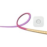 Philips Hue Starterkit - Play gradient lightstrip voor pc - 24/27" led strip Zwart/wit, 2000-6500K, RGB en wit