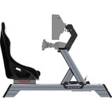Res-Tech Smart Cockpit + GT Seat racingsimulator Zwart/grijs