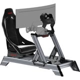 Res-Tech Smart Cockpit + GT Seat racingsimulator Zwart/grijs