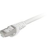 Sharkoon Patchkabel SFTP, RJ-45 met Cat.7a Wit, 10 meter, Ruwe kabel