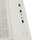 SilverStone FLP03 midi tower behuizing Wit | 2x USB-A | 1x USB-C