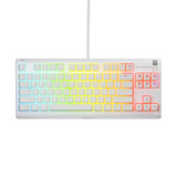 SteelSeries Apex 3 TKL RGB gaming toetsenbord Wit, US lay-out (QWERTY), SteelSeries Whisper-Quiet, 80% (TKL)	