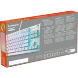 SteelSeries Apex 3 TKL RGB gaming toetsenbord Wit, US lay-out (QWERTY), SteelSeries Whisper-Quiet, 80% (TKL)	