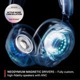 SteelSeries Arctis Nova Pro Wireless P over-ear gaming headset Wit, Bluetooth, Pc, PlayStation 4, PlayStation 5, Nintendo Switch
