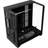 Thermaltake View 390 TG midi tower behuizing Zwart | 2x USB-A | 1x USB-C | Tempered Glass
