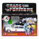  Transformers x Ghostbusters Action Figure Ectotron Ecto-1 Speelfiguur 