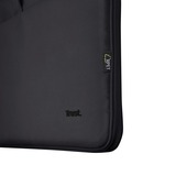 Trust Bologna Milieuvriendelijke, dunne laptoptas Zwart