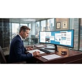 iiyama ProLite XCB4994DQSU-B1 49" Curved UltraWide monitor Zwart (mat), 2x HDMI, 2x DisplayPort, USB-C, Audio, 120 Hz