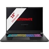 ALTERNATE Thunderstorm 18” - Ultra 9 - RTX 5090  gaming laptop Zwart | Core Ultra 9 275HX | RTX 5090 | 128 GB | 2x 4 TB SSD | Geen OS