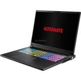 ALTERNATE Thunderstorm 18” - Ultra 9 - RTX 5090  gaming laptop Zwart | Core Ultra 9 275HX | RTX 5090 | 128 GB | 2x 4 TB SSD | Geen OS