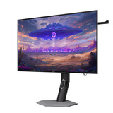 AOC AGON PRO AGP277QKDC 26.5" gaming monitor Donkergrijs, HDMI, DisplayPort, Audio, USB, 540Hz