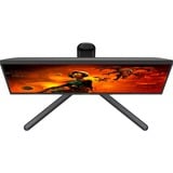 AOC U27G3X/BK 27" 4K UHD gaming monitor Zwart/rood, 2x HDMI, 2x DisplayPort, 160 Hz